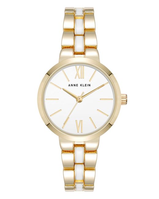 Anne Klein Metallic Bracelet Watch