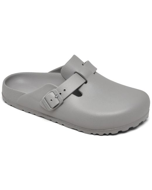 Birkenstock Gray Boston Essentials Eva Clogs From Finish Line