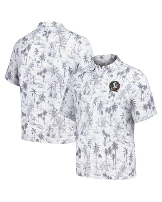 Tommy Bahama White Penn State Nittany Lions Sport Cabana Shores Island Zone Tri-blend Polo for men