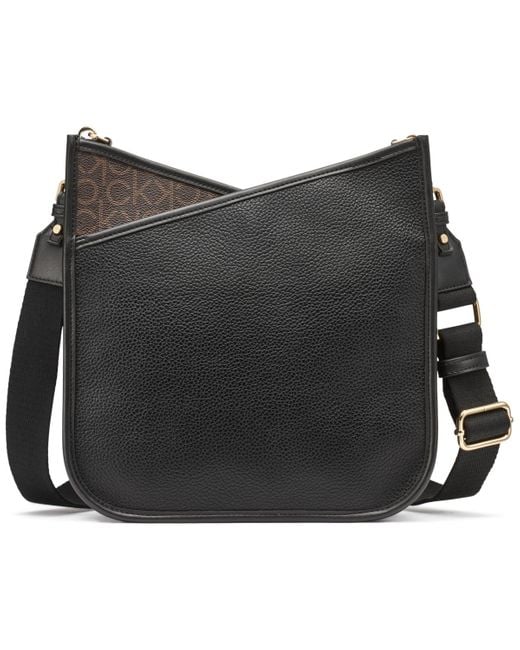 Calvin Klein Black Lyla Mini Crossbody Bag
