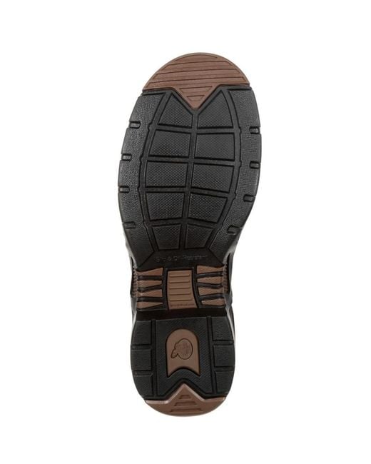 Georgia Boot Brown Athens Waterproof Side-zip Boot for men