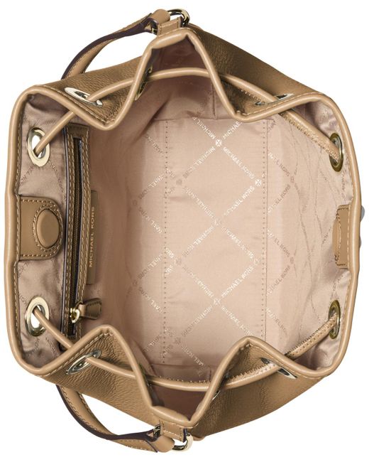 Michael Kors Natural Avery Bucket Messenger Handbag
