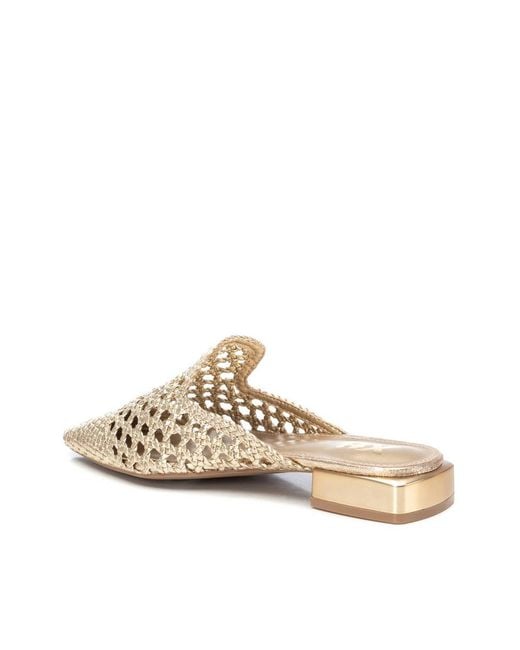 Xti Natural Braided Mules By