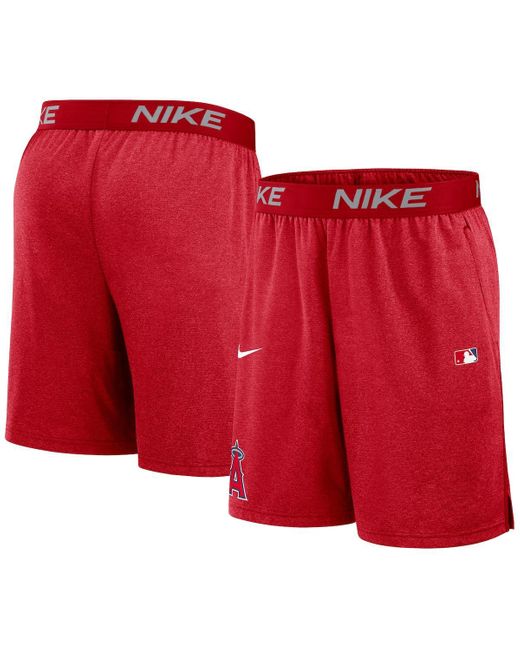 Nike Red Philadelphia Phillies Authentic Collection Performance Knit Shorts for men