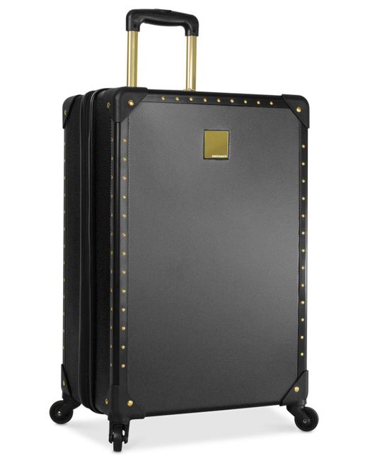 Vince Camuto Black Loma 20" Carry On Hardside Spinner Suitcase for men