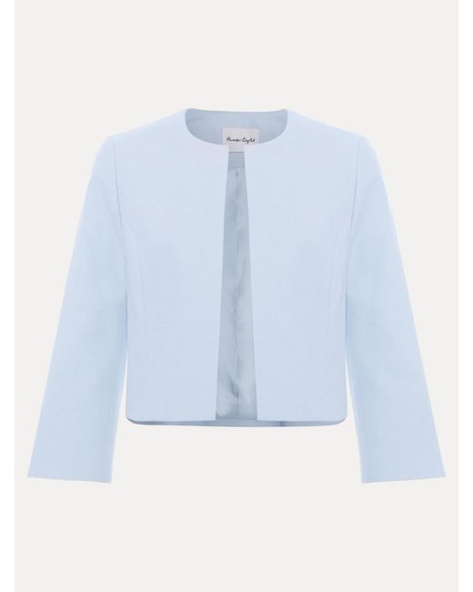 Phase Eight Blue Elizabeth Cropped Jacket
