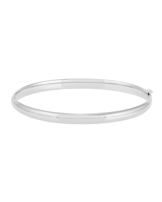 Macy's White Hinge Bangle