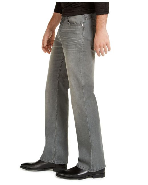 gray bootcut pants
