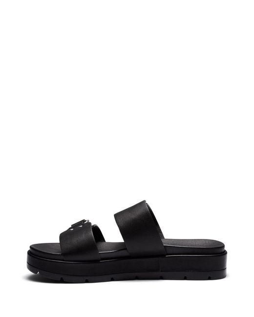 Therapy Australia Black Open Round Toe Sandal