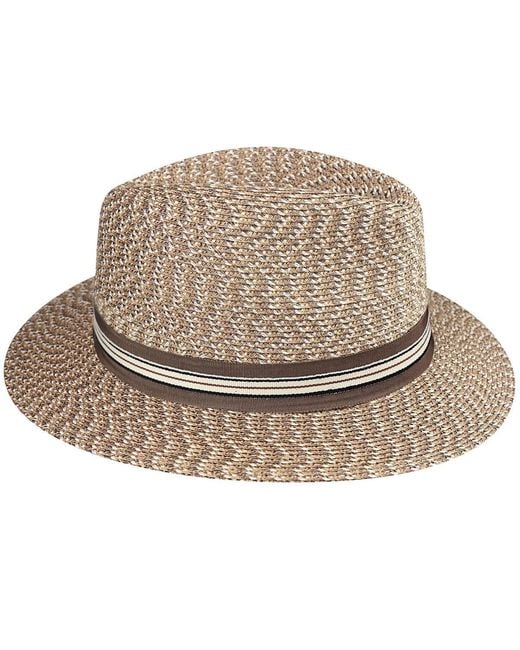 Bailey 1922 Natural Hester Fedora Hat for men
