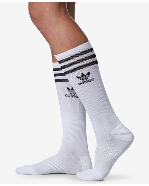 galblaas India Goed gevoel adidas Originals Climalite® Roller Knee Socks in White for Men | Lyst