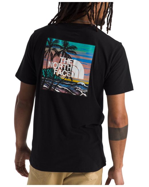 The North Face Black Box Tropical Logo Graphic T-shirt for men