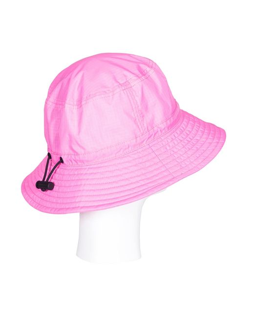 Hunter Pink Nylon Packable Bucket Hat