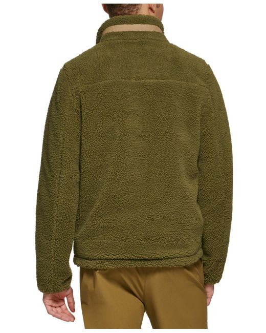 BASS OUTDOOR Green Highline Trail Full-zip Fleece Jacket for men