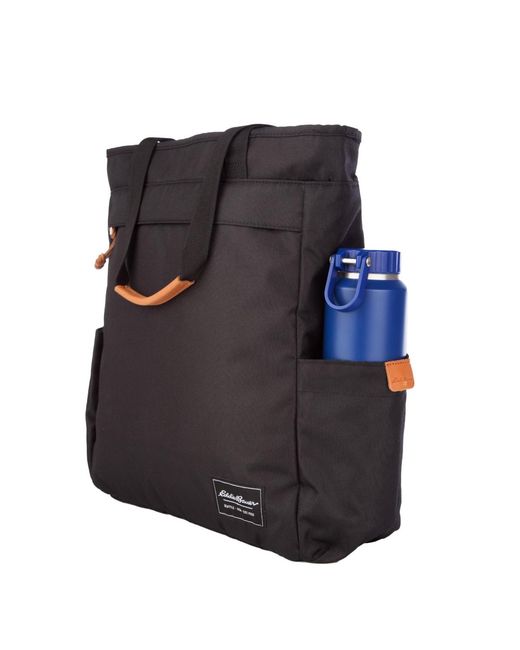 Eddie Bauer Black Bygone Backpack Tote