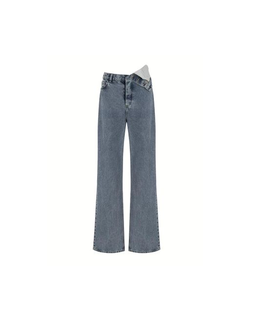 Nocturne Blue High-waisted Jeans
