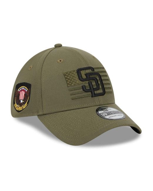 New Era San Diego Padres Camo 2022 Armed Forces Day On-Field 59FIFTY Fitted  Hat