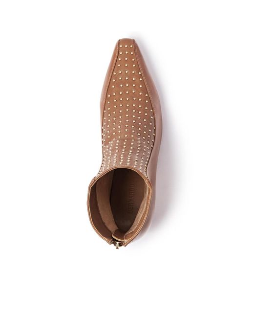 Bernardo Brown Bernardo Esme Studded Bootie