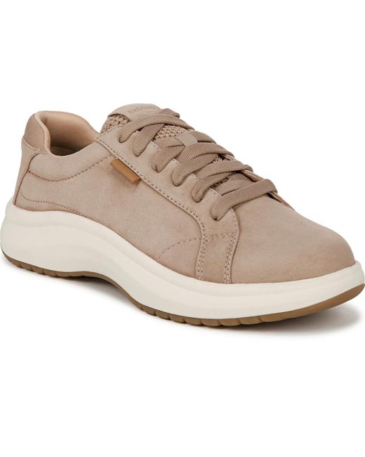 Dr. Scholls White Feel Good Plantar Fasciitis Lace Up Sneakers