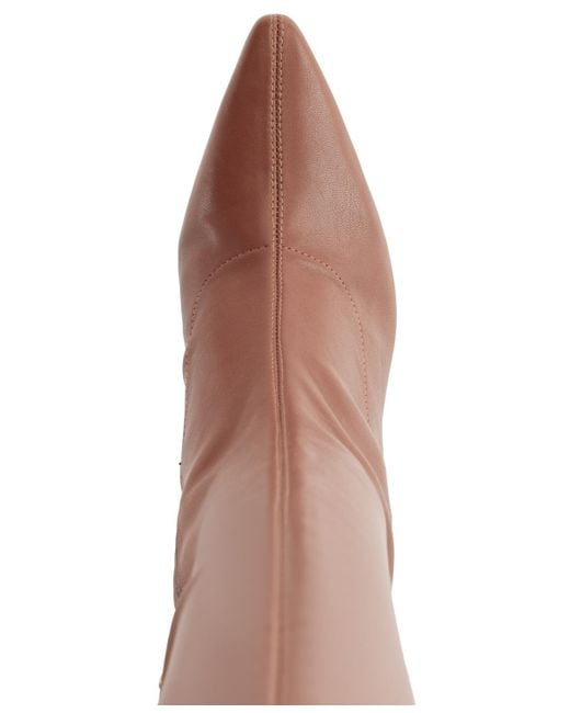 Karl Lagerfeld Brown Kian Pointed-toe Dress Boots