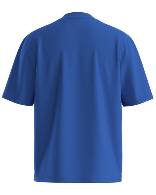 Boss Blue Crewneck T-shirt for men
