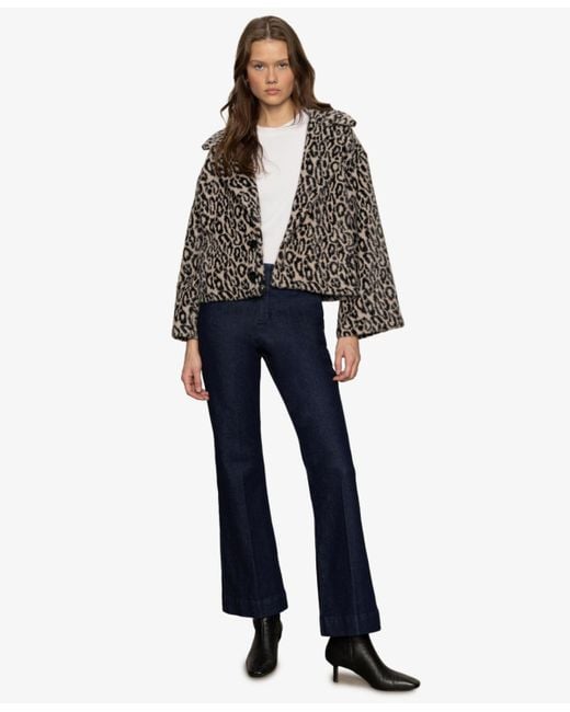 Sanctuary Blue Colette Printed Jacket