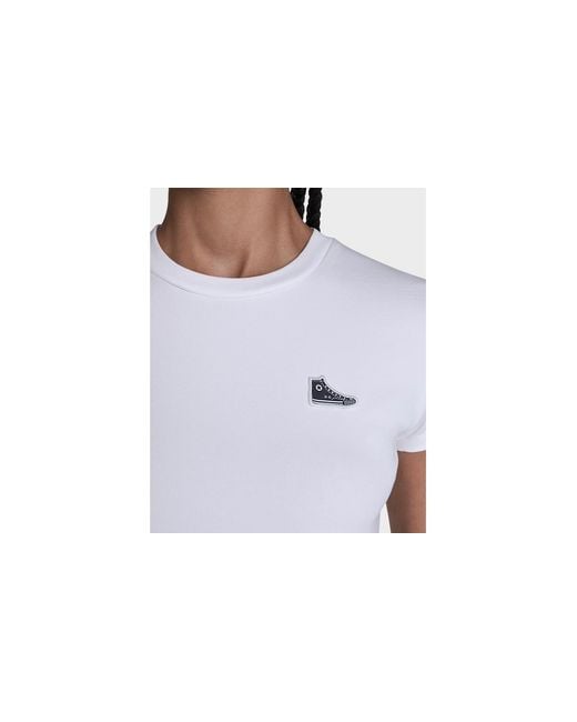 Converse Black Sneaker Patch T-shirt