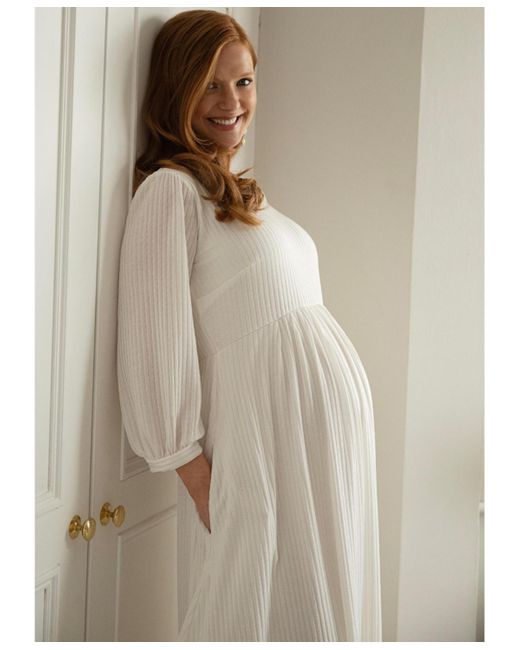 Tiffany Rose Maternity Maternity Tiffany Rose Isla Ribbed Jersey Dress in White | Lyst Tiffany Rose Maternity Maternity Tiffany Rose Isla Ribbed Jersey Dress in White | Lyst