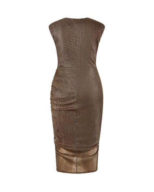 City Chic Metallic Plus Size Starlit Dress