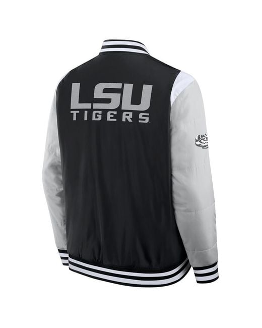 Fanatics Black Lsu Tigers Elementsâ Elite Full-snap Jacket for men