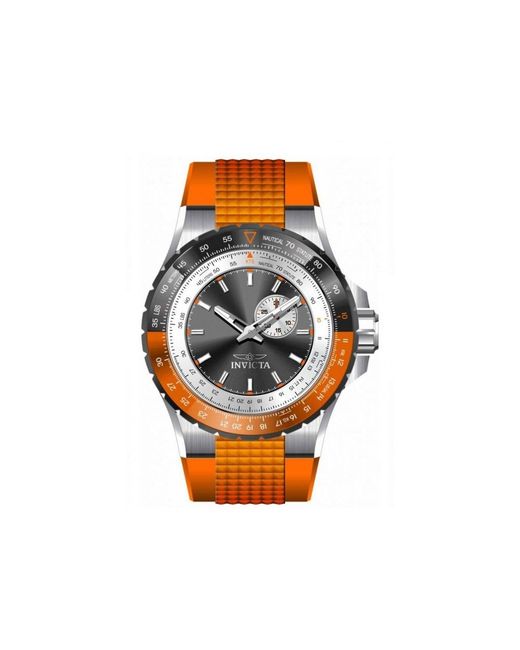 INVICTA WATCH Black 49721 Aviator Quartz Vd72 Gunmetal Dial Watch for men