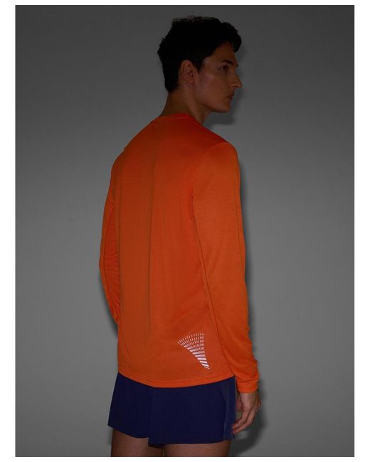 4F Orange Quick-drying Running Longsleeve for men