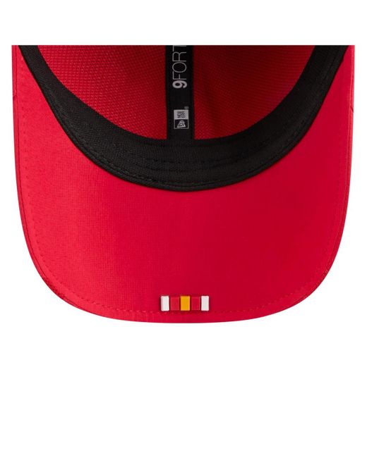 KTZ Red Tampa Bay Buccaneers 2025 Sideline M-crown 9forty Adjustable Hat for men