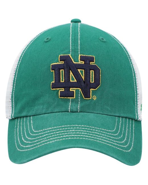 '47 Green 47 Notre Dame Fighting Irish Trawler Trucker Snapback Hat for men