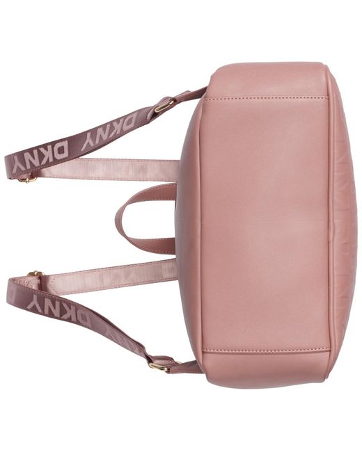 DKNY Pink Clean Cut 14" Backpack