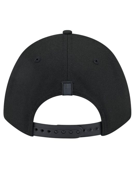 KTZ Gray Brooklyn Nets Game Day Flag A-frame 9forty Adjustable Hat for men