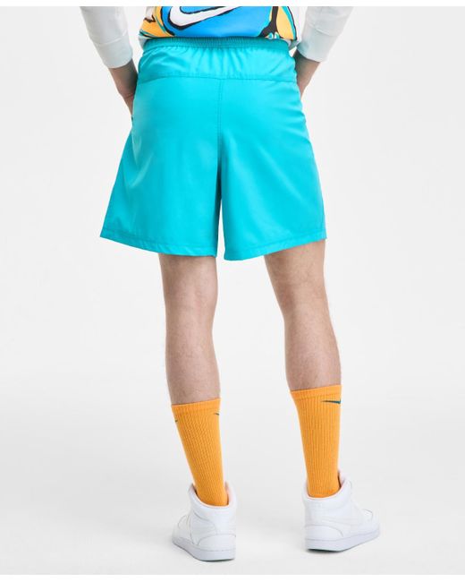 Nike Blue Form Dri-fit Unlined Versatile 7" Shorts for men