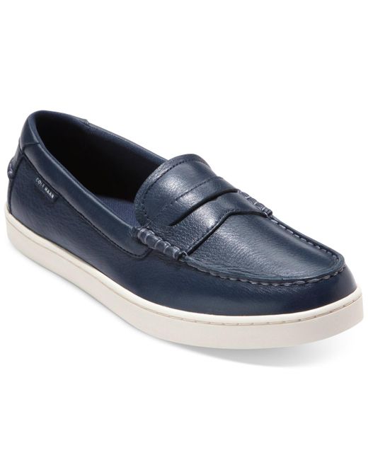 Cole Haan Blue Nantucket Slip-on Penny Loafers for men