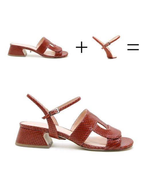 Alterre Brown Amal Customizable Sandal