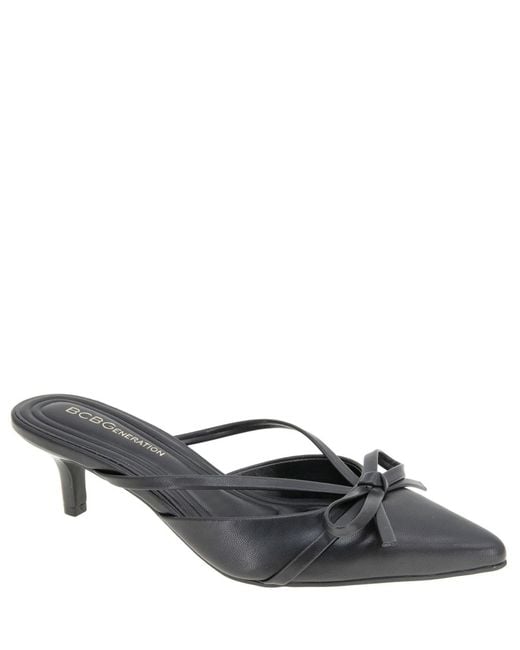 BCBGeneration Gray Deen Kitten-heel Pump