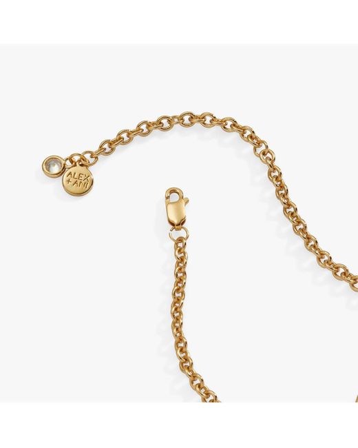 ALEX AND ANI White Star Of David Heart Bracelet