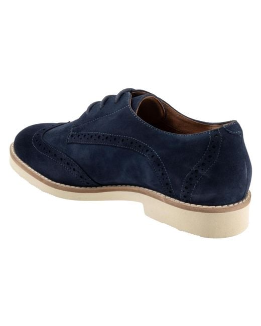 Softwalk® Blue Willet Flat