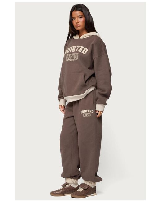 Edikted Natural 1980 Sweatpants