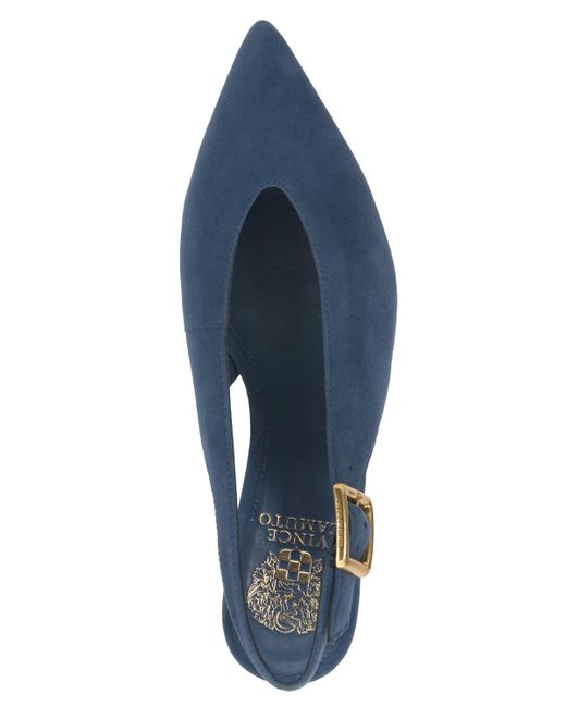 Vince Camuto Blue Valther Sling Back Flats