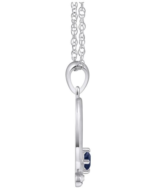 Macy's Blue Ruby (1/6 Ct. T.w.