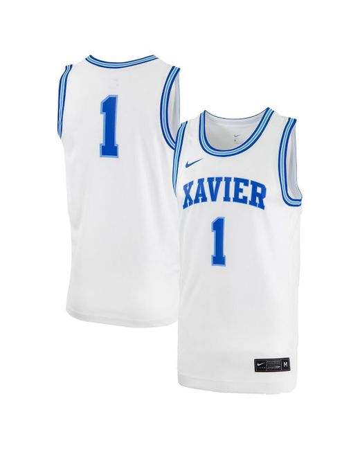 Nike 0 Xavier Musketeers Replica Basketball Jersey in Blue for Men Lyst