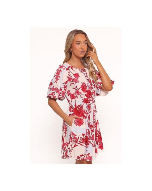 Petal & Pup Red Simmons Mini Dress