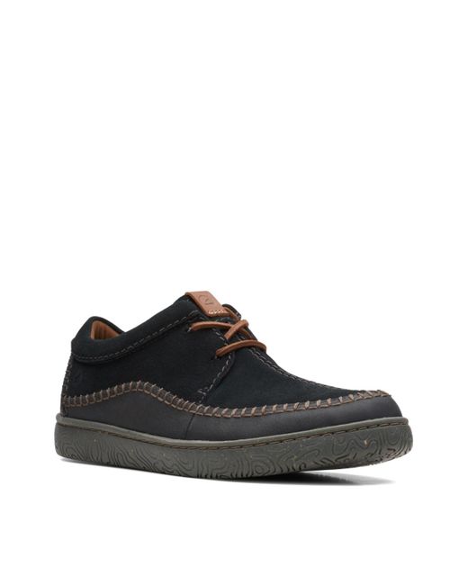 Clarks Collection Hodson Seam Comfort Shoes in Black for Men | Lyst