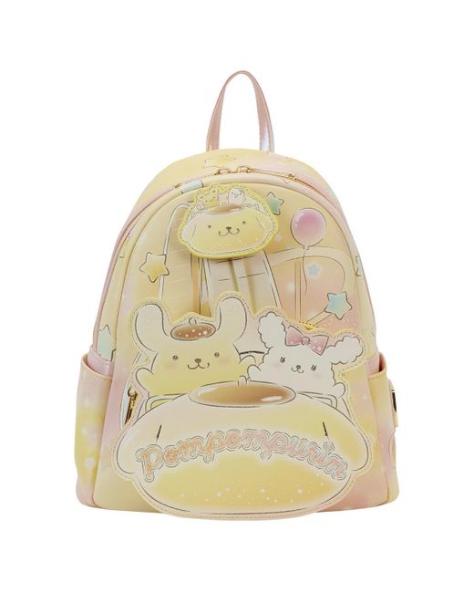 Loungefly Natural Hello Kitty & Friends Pompompurin Carnival Mini Backpack