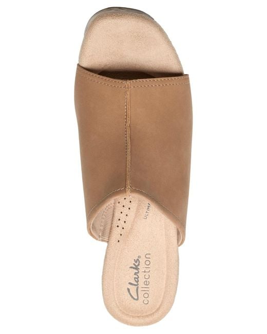 Clarks Brown Nerisa Vine Platform Sandal